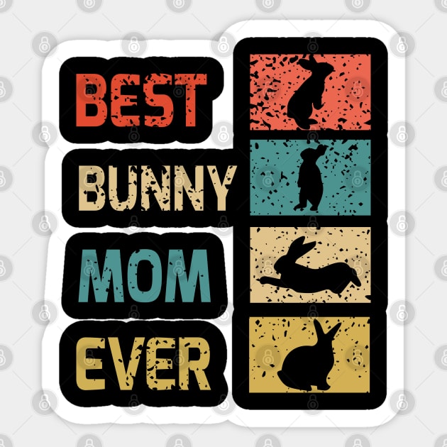 best bunny mom ever Sticker by youki